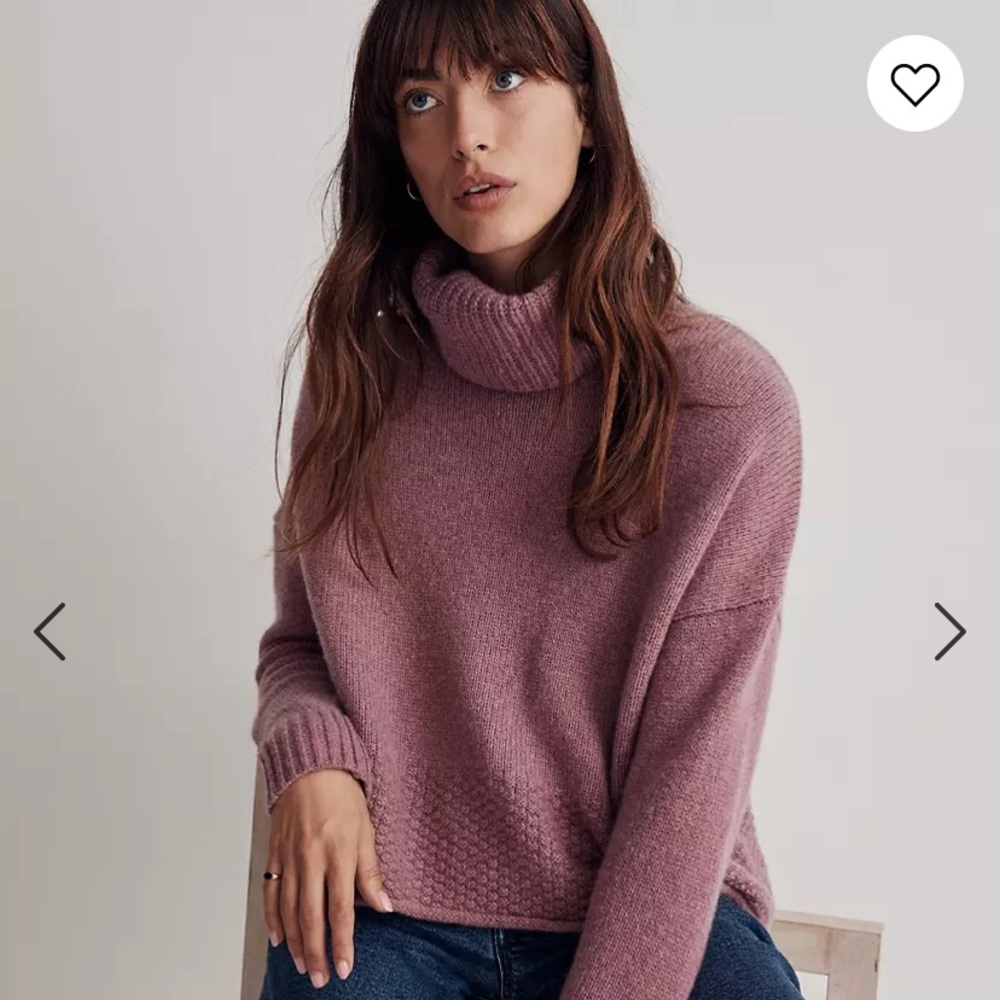 Madewell Sadler Turtleneck Sweater